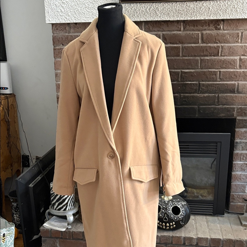 BB Dakota Classic Camel Coat